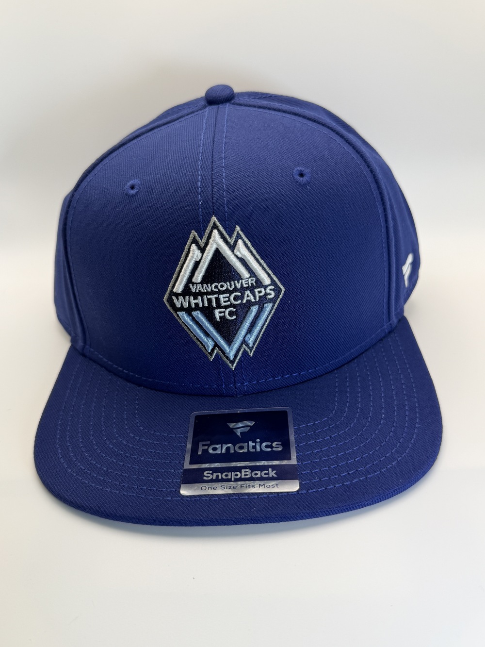 Fanatics Vancouver Whitecaps FC Blue Snapback Hat One Size Adjustable Cap